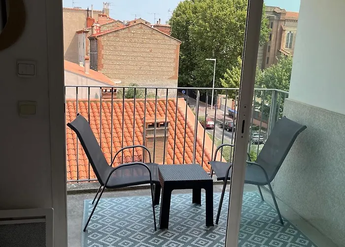 F2 Moderne, Proche Gare, Terrasse Et Parking Prive Appartamento